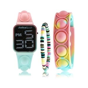 Justice Watch and Bracelet Set NIB